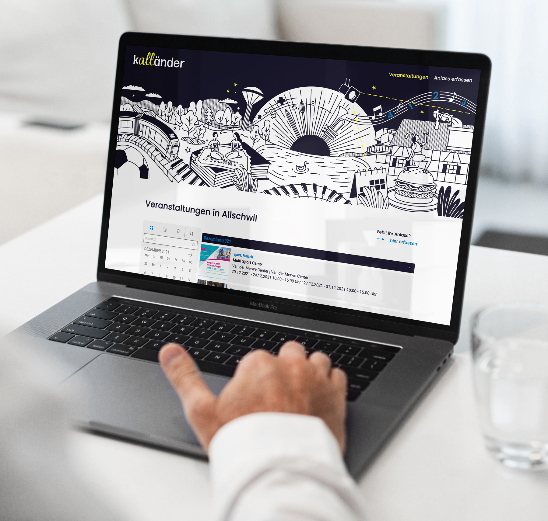 Webseite kallaender